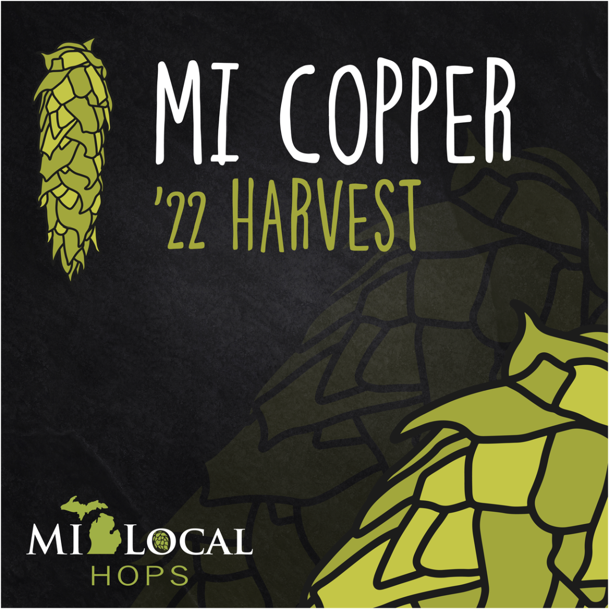 Michigan Copper 2022 MI Local Hops