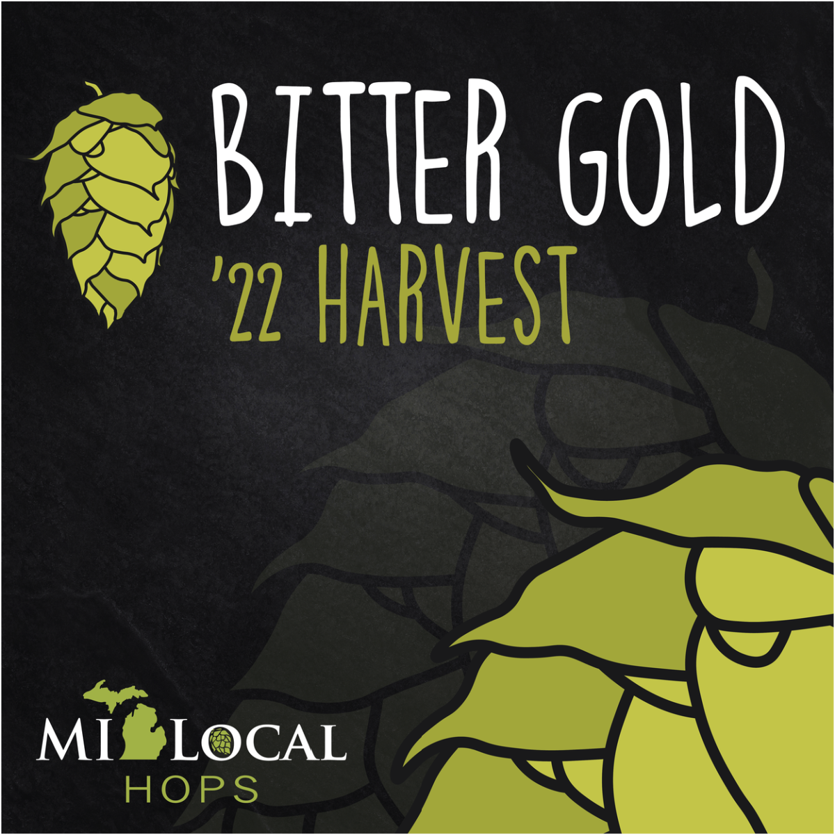 Bitter Gold - 2022 – MI Local Hops